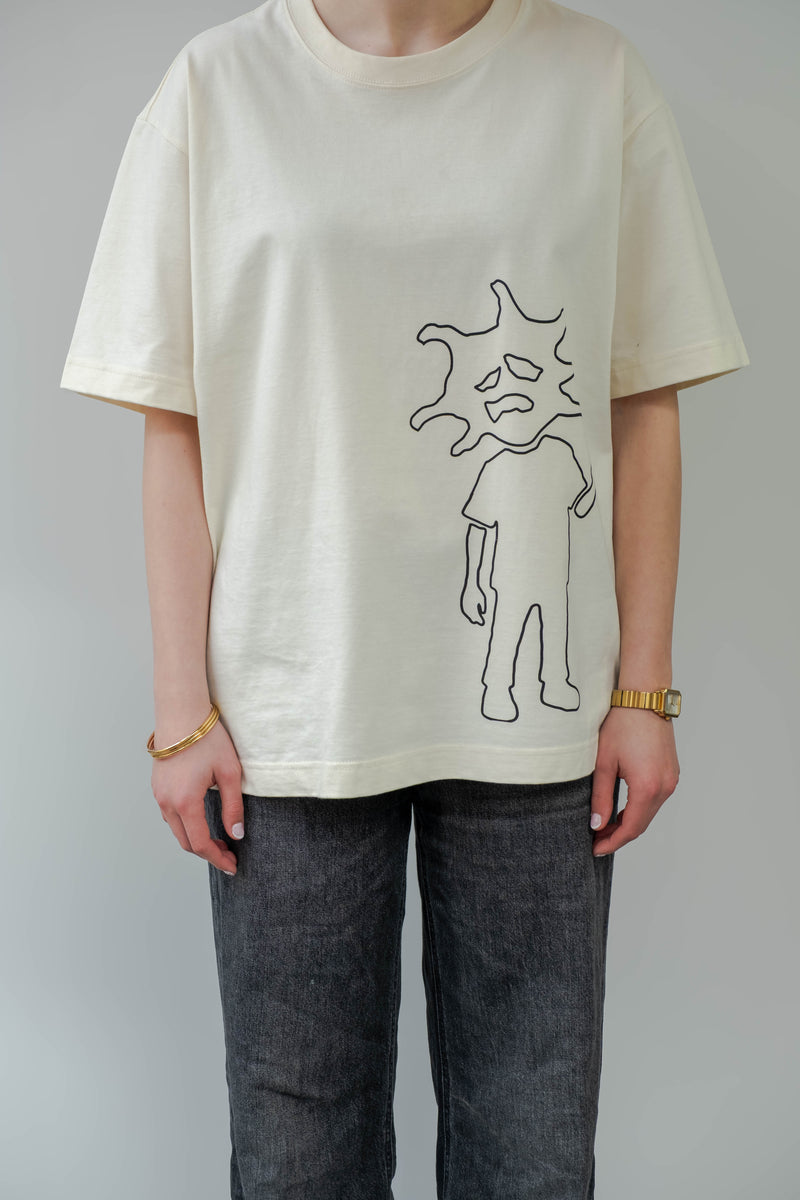 Character Tee Beige