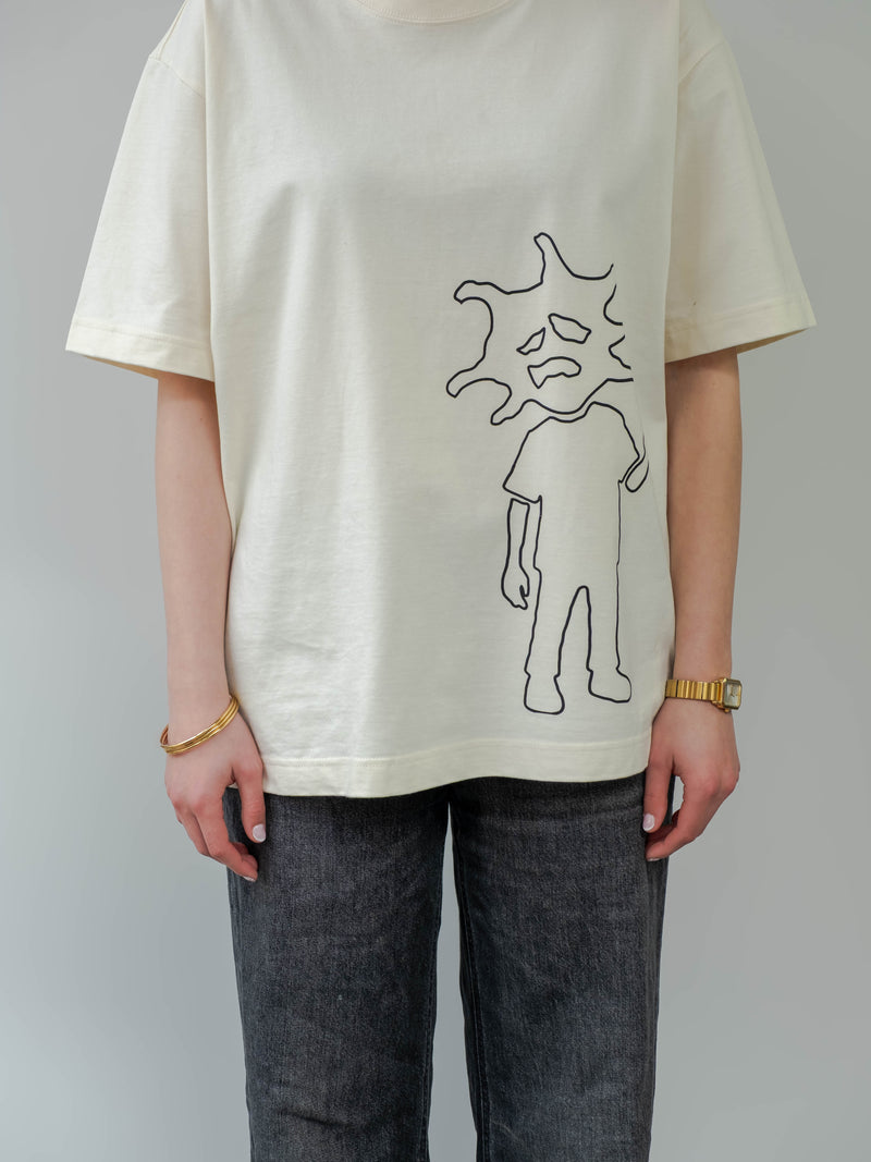 Character Tee Beige